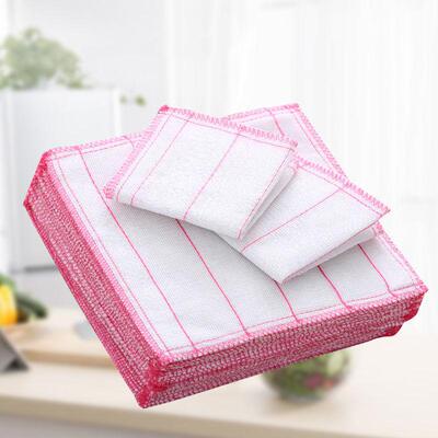 Wholesale pure cotton multi-purpose cleaning cloths for the