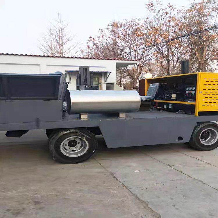 营销路缘石成型滑模机公路两侧边沟路沿石现浇一次倒膜机