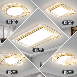 轻奢客厅主灯简约现代网红温馨浪漫羽毛客厅灯2026年新款吸顶灯