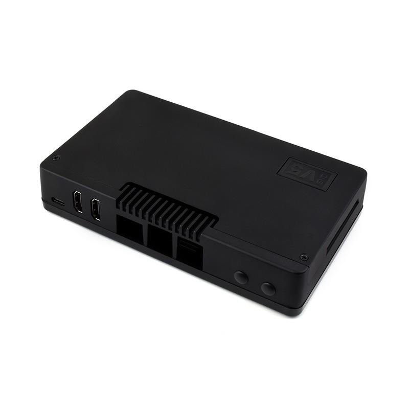 树莓派5 双M.2接口铝合金外壳 内置散热风扇 内置双路NVMe PCIe