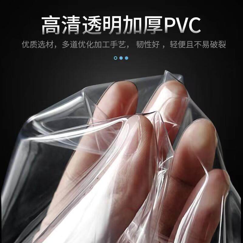 电动车摩托车前挡风塑料pc加高加宽透明挡风板风挡罩挡雨板三轮车