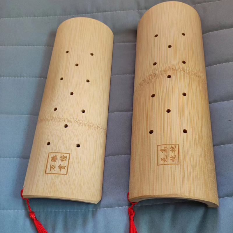 竹枕颈椎颈椎枕套套装修复便携枕