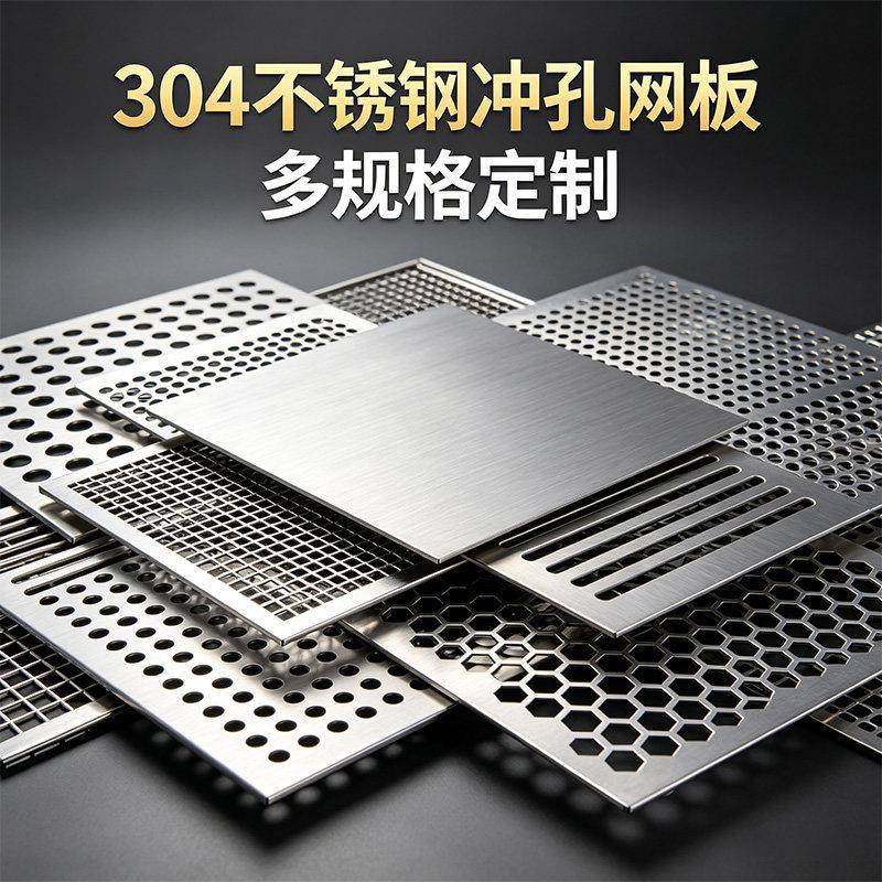 不锈钢板带孔现货304不锈钢冲孔板不锈钢圆孔网过滤网不锈钢筛网