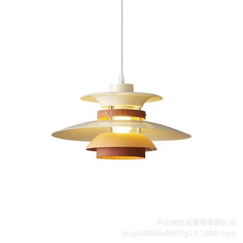 丹麦餐厅吊灯设计师款灯具北欧艺术飞碟灯PH5吊灯创意餐桌吧台灯