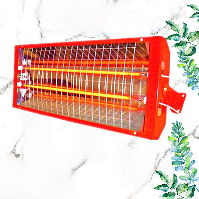 汽车家具喷塑烤漆房红外线碳纤维中短波卤素红宝石单双管烘烤漆灯