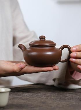 壶仿壶宜兴紫砂原矿直某革紫泥匠心手66207制经典古文人雅器产地