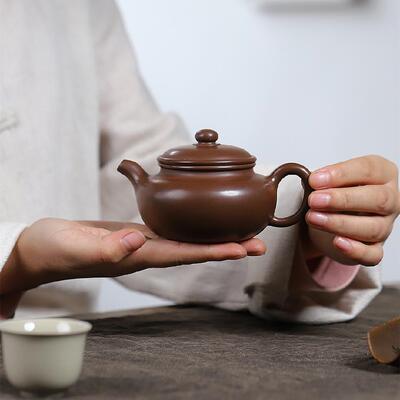 壶仿壶宜兴紫砂原矿直某革紫泥匠心手66207制经典古文人雅器产地