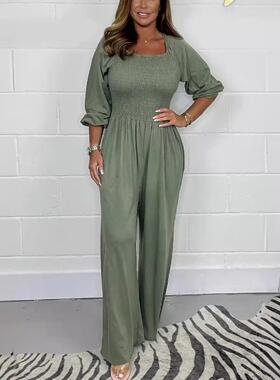 Women's standing hugging jumpsuit女装立打揽连体裤