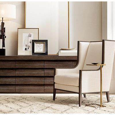 美式乡村现代实木轻奢玄关柜 法式门厅装饰柜仿古电视柜储物柜