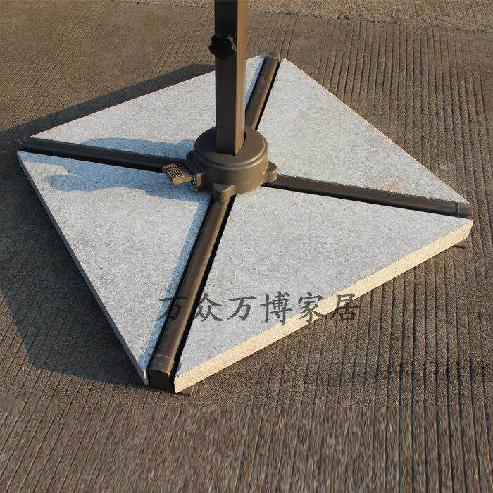 大理石底座 户外庭院遮阳伞遮阳伞广告伞罗马伞侧边门卫伞单片价