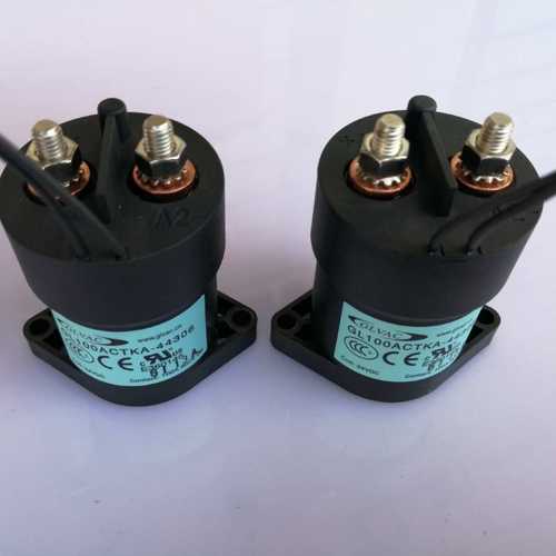 工作国力 继电器直流接触器dc800v100a新能源24v线圈gl100a 高压