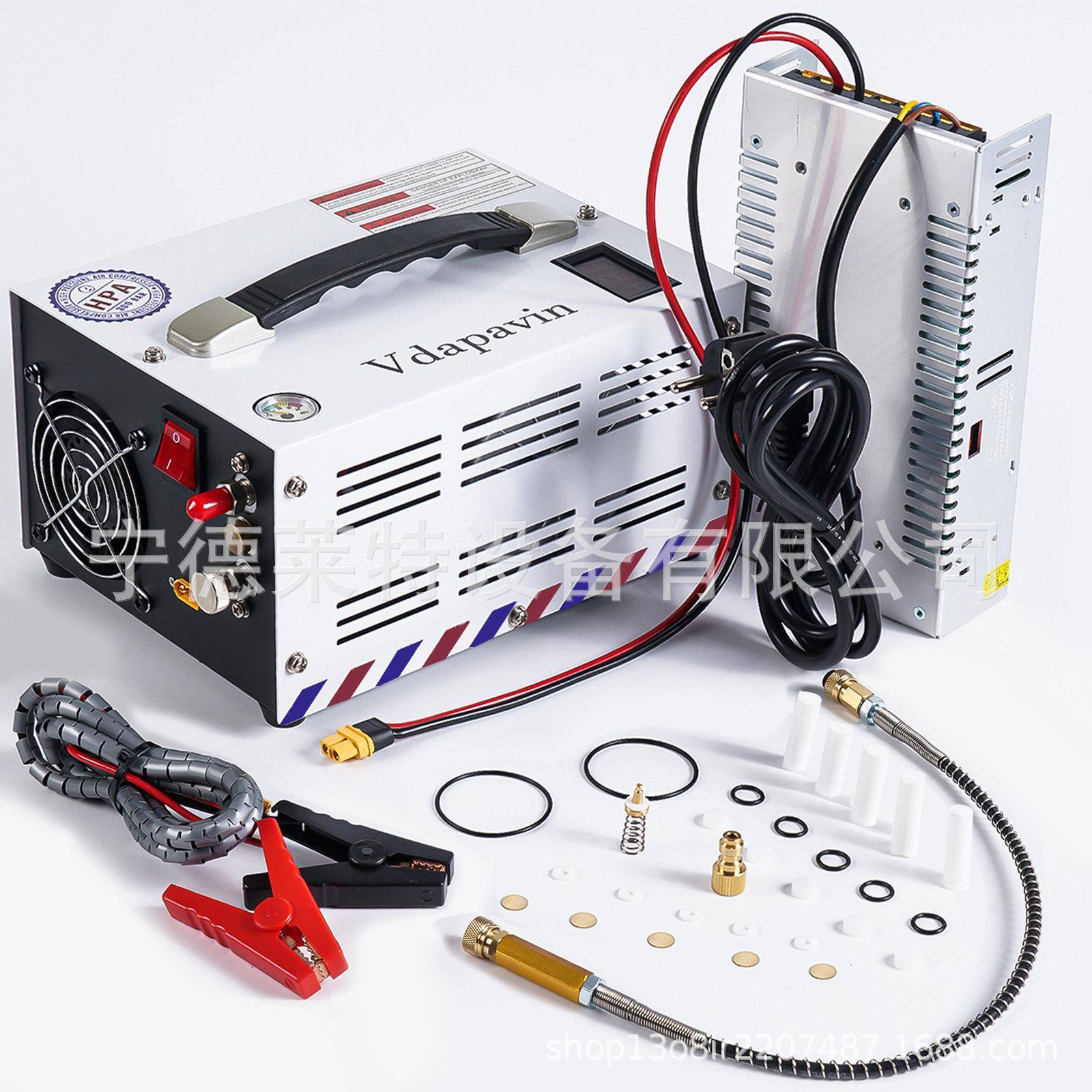 12v车载压泵30mpa打气机空气压缩机4500Psi/30Mpa/300Bar