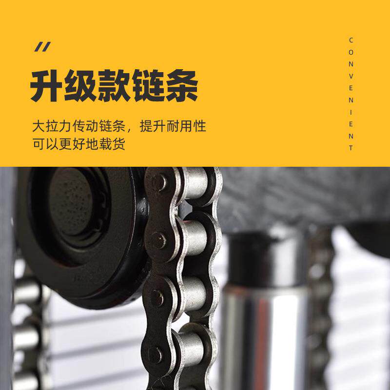 牛力流半动升高车电动升电降堆车垛车物货547物搬运升降叉推高车