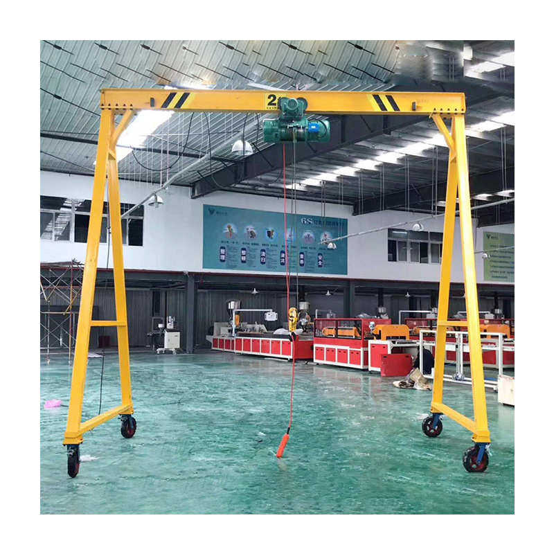 无轨升降龙门架 货物搬运移动起重机 工业车间用 小型电动龙门架