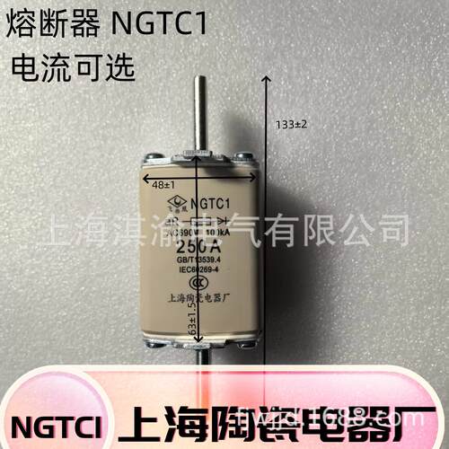 熔断器NGTC1熔芯保险丝半导体设备保护体上海陶瓷电器/飞凰专用