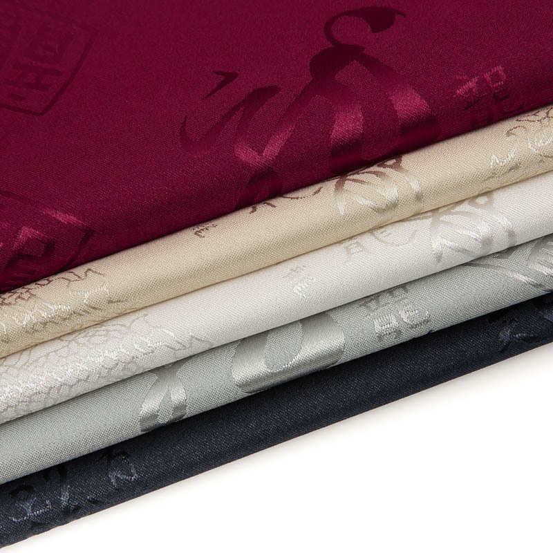 龙字缎面暗纹提花织锦缎丝绸面料中国风仿古唐装汉服旗袍练功布料