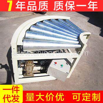 大量出售 高品质辊筒输送机 不锈钢滚筒输送机 90度转弯滚筒线
