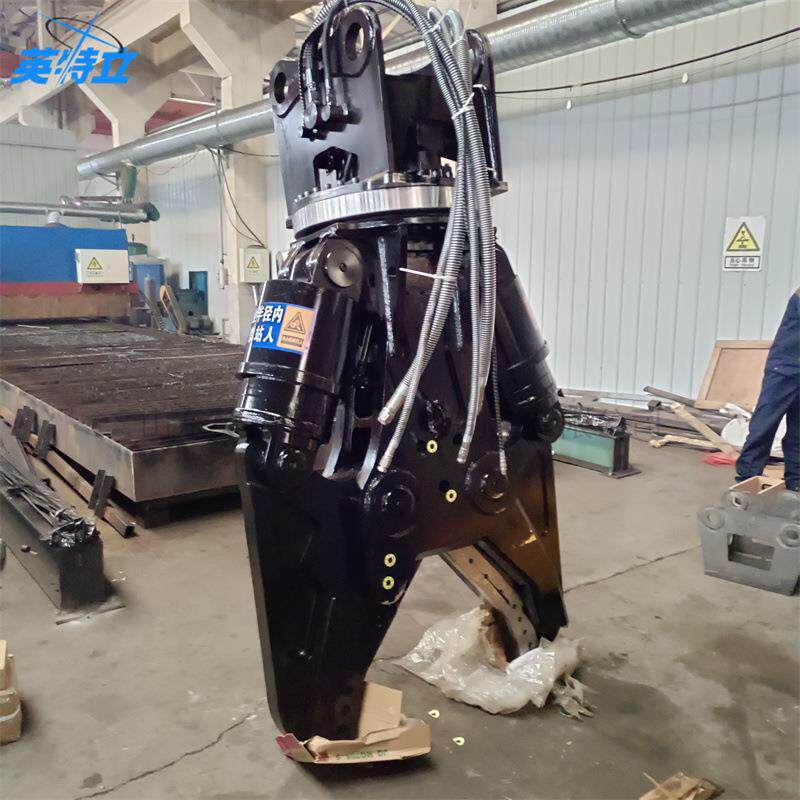 挖机属具液压剪金属废旧工字钢鹰嘴剪多功能360度可拆卸双钢剪