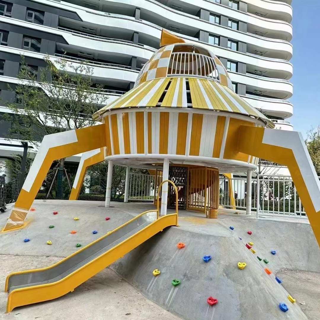 奇高户外大型非标游乐儿童乐园网红景区亲子游玩无动力组合滑梯