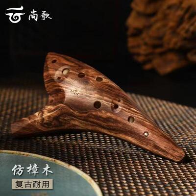 正品十二孔孔陶笛AC调中C脂塑胶防摔学生音乐课树初学音入门12仿