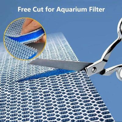 Aquarium 8D Sponge Filter Cotton Denitrifier Accessories Fis