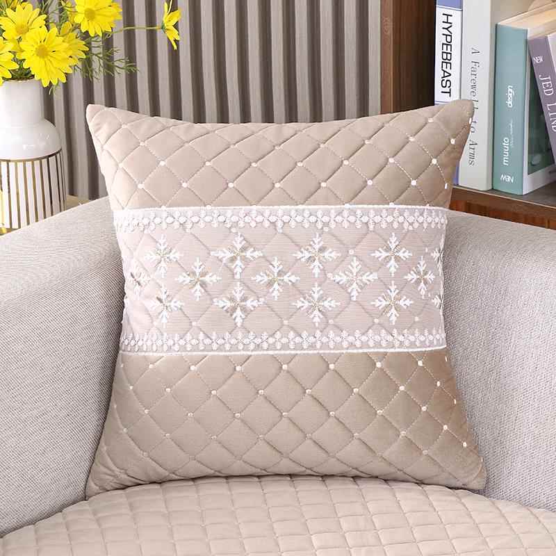 高档网红高档2载023卧室客厅沙垫发绒抱枕天鹅办公室车靠背床头靠