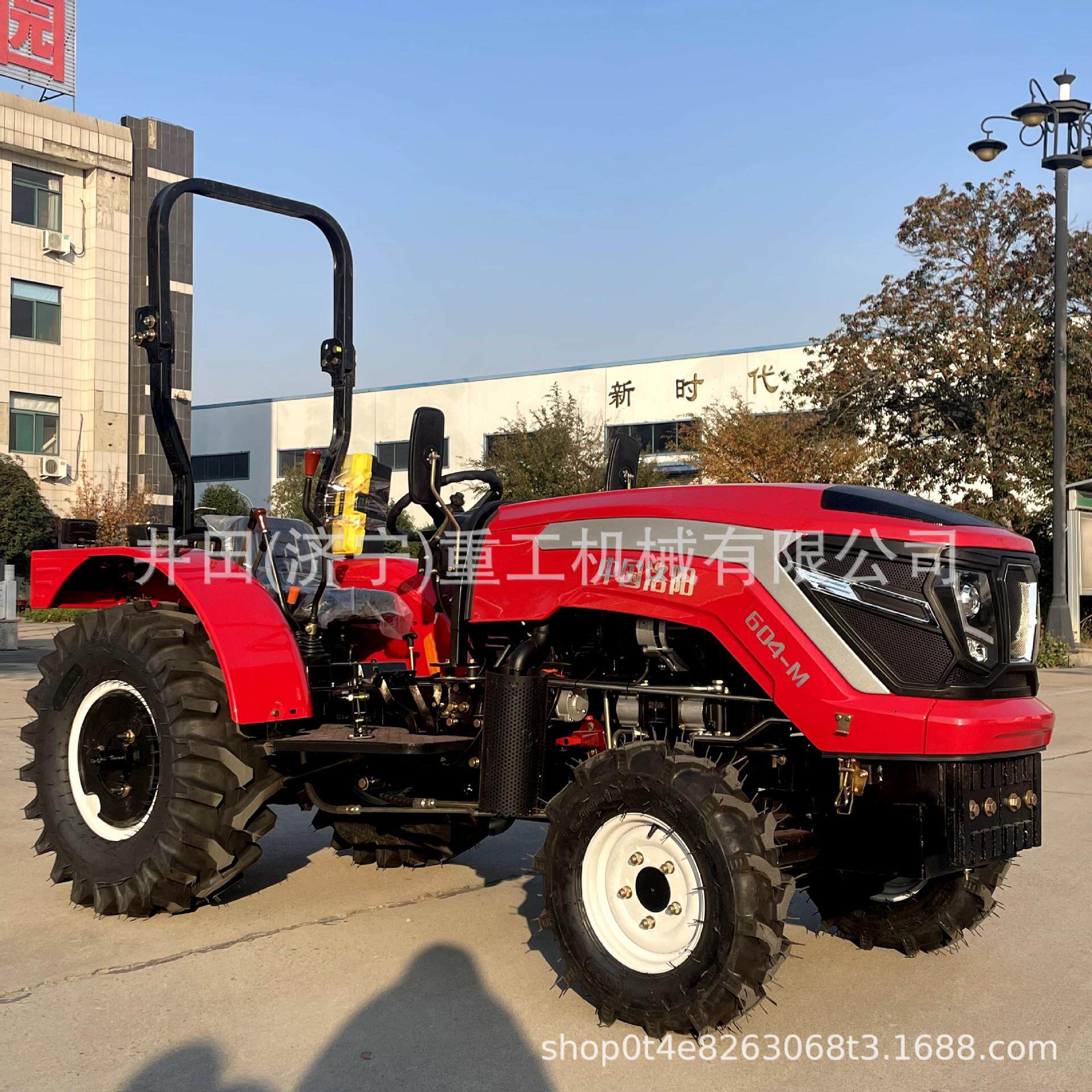 604低矮型大棚王60马力小型四轮果园山地丘陵耕地机四驱拖拉机