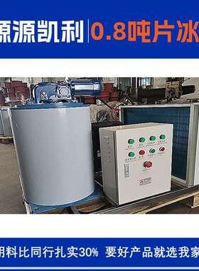 凯利工厂用大型片冰机800KG--跨境商用源头生产冷链静音节能
