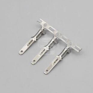 横插公片DJ611 2.8A接线端子接插件2.8长插带片压端子带VGM刺端