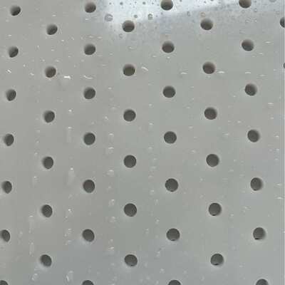 pp塑料冲孔板聚丙烯过滤筛板打孔垫板PVC耐磨过滤网耐腐蚀通风板
