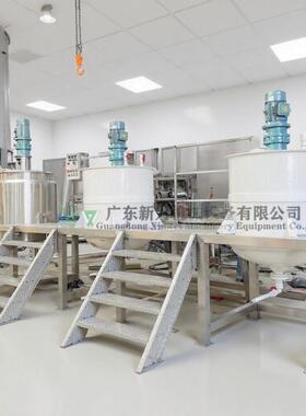 生产销售 500LPP衬塑液体混料罐蜂蜜糖浆不锈钢搅拌罐 奶油拌料桶
