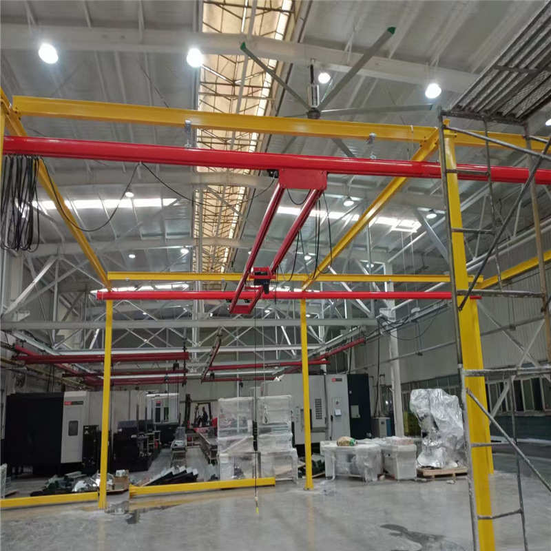 KBK单梁刚性轻型轨道悬挂组合行车KPK小型电动柔性吊起重机