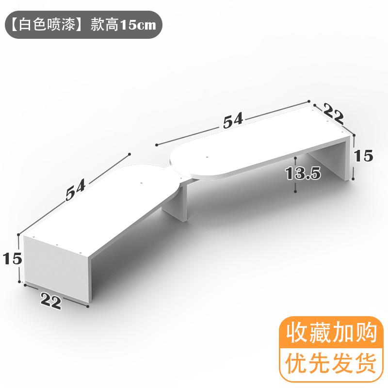 正品实木双显示器桌面晶增高架液电键脑托 托理架支架盘收纳置物