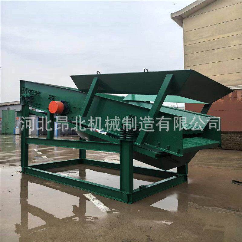 天昂生活垃圾阶梯式棒条筛分机建筑垃圾分拣预筛分设备棒条振动筛