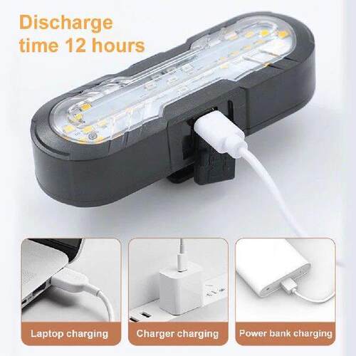 Bicycle Rear Light Rechargeable Bike Rear Light with Turn