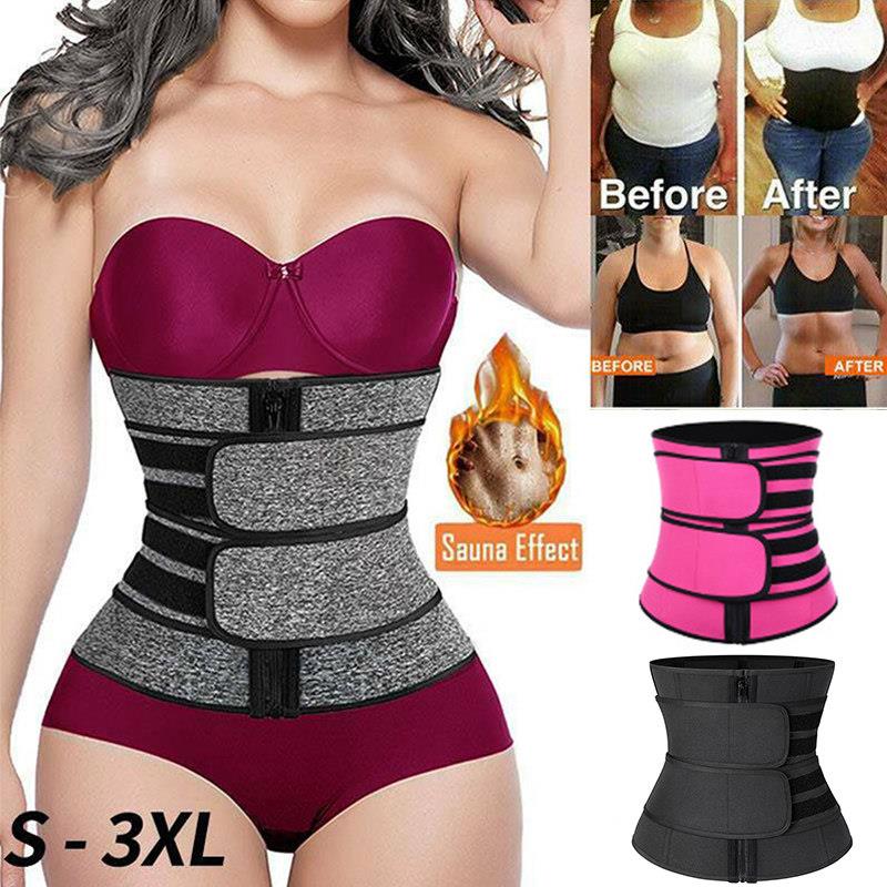 Sweat Shapewear Women Waist Trainer Neoprene Body Shaper Bel