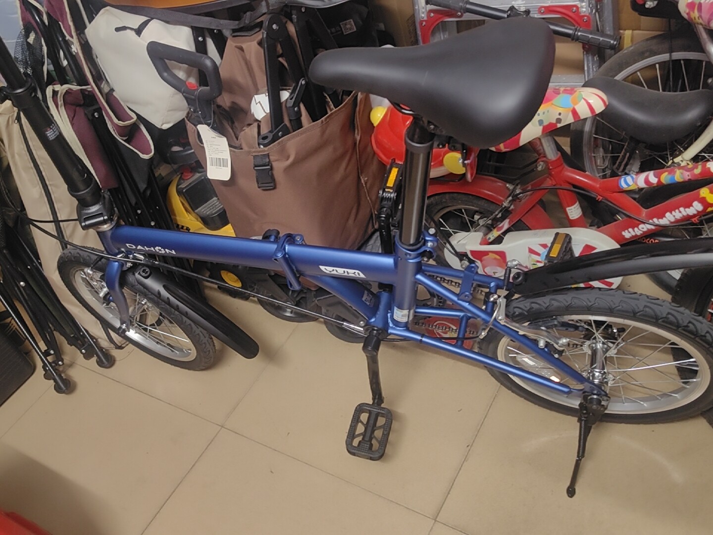 Складной велосипед Dahon Yuki KT610 16 дюймов, легкий городской велосипед для мужчин и женщин, односкоростной photo review