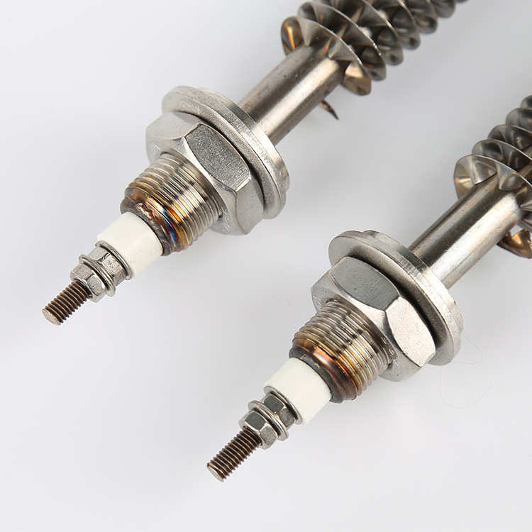 U型翅片加热管不锈钢干烧电热管 220V/380V W型翅片管耐用稳定