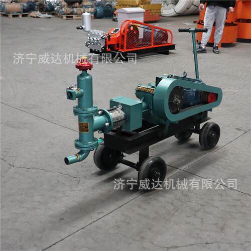 BW60砂高浆机小型水泥砂浆注注浆泵速公路打孔372注浆浆一体钻机