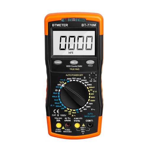 BT-770M万用表手持式电子数显高精度数字专业用测量仪表多功能