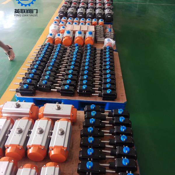 手动调节型气动执行器 带手轮气动操作机构 气动头气缸
