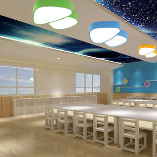 led蘑菇游乐场卡通造型灯儿童房灯卧室吸顶灯教室幼儿园灯饰灯具