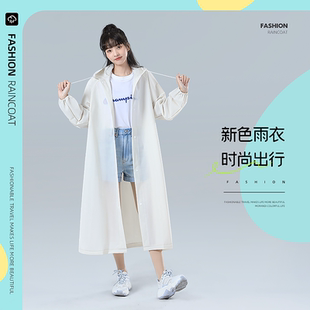 雨衣批发价 非一次性便携成人款 eva雨披户外旅游透明连体儿童雨衣