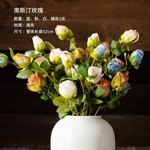 正品景德镇白新中陶罐式现代简约家居装饰品插干客燥色花陶瓷花瓶