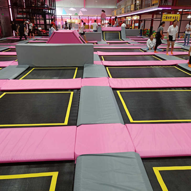 儿童蹦极床蹦蹦床弹力网布大型跳床弹跳布幼儿园室外蹦面公园护垫