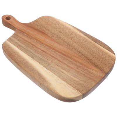 Acacia Wood Cutting Board Large for Meat Portable Serving