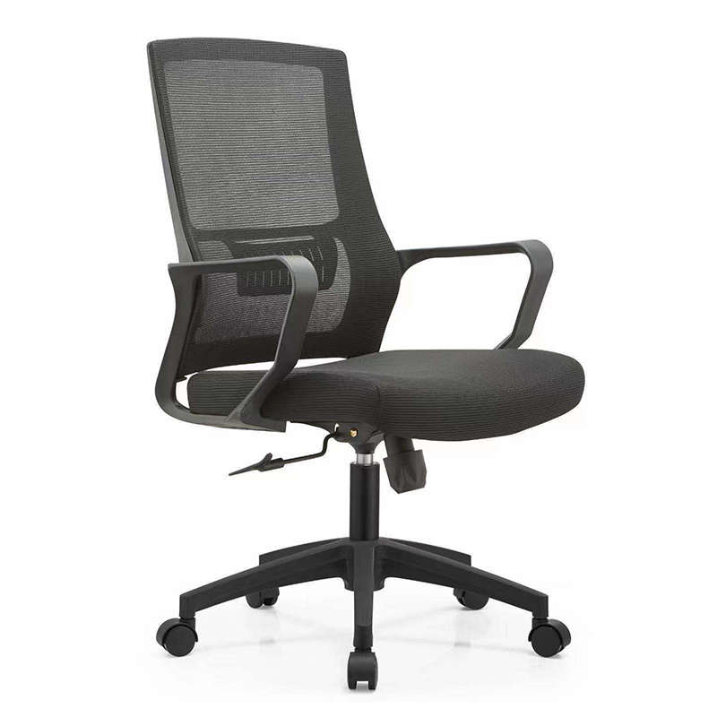 办公电脑椅家用经济型时尚转椅休闲升降逍遥弓型网椅固定椅会议椅