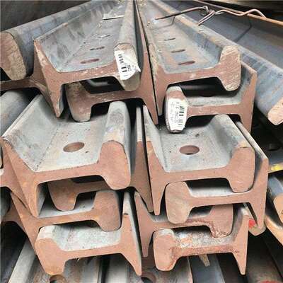 路轨钢轨12公斤路轨压板国标热轧钢轨连接板永洋现货厂价直销铁轨