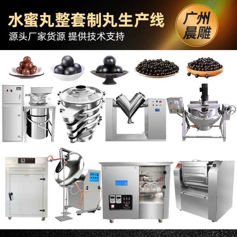 全自动小蜜丸大蜜丸整套制丸生产线中药丸抛光滚圆烘干整条生产线