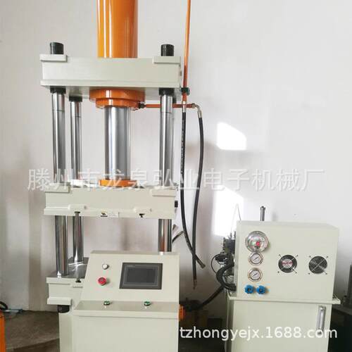 100T液压机水槽粉末成四柱液压机500吨三梁四柱液压机